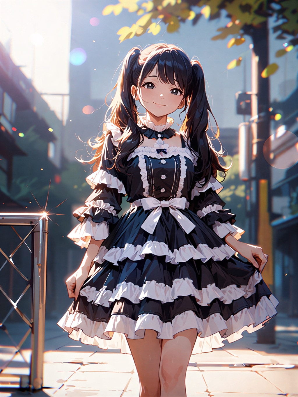 街で見つけたフリフリちゃん