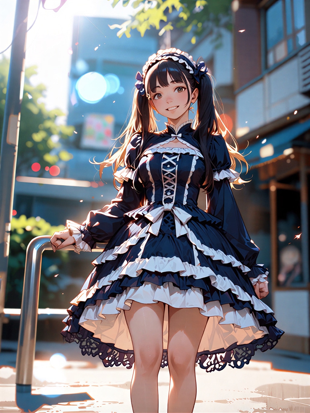 街で見つけたフリフリちゃん
