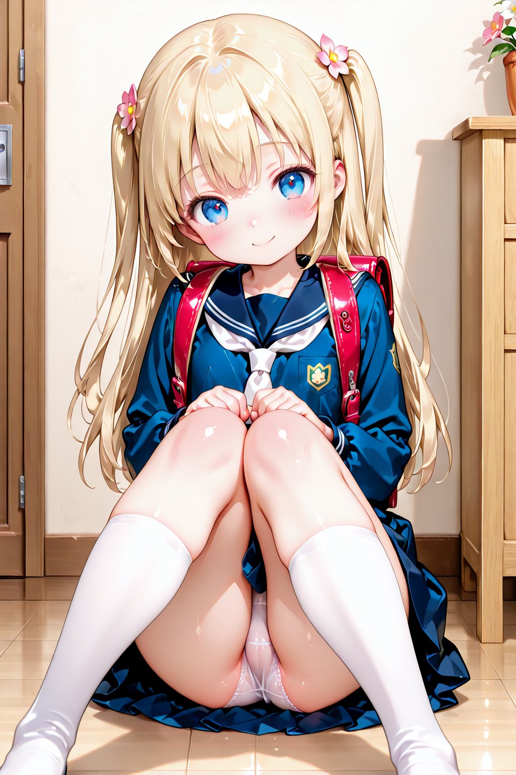 座りパンチラ