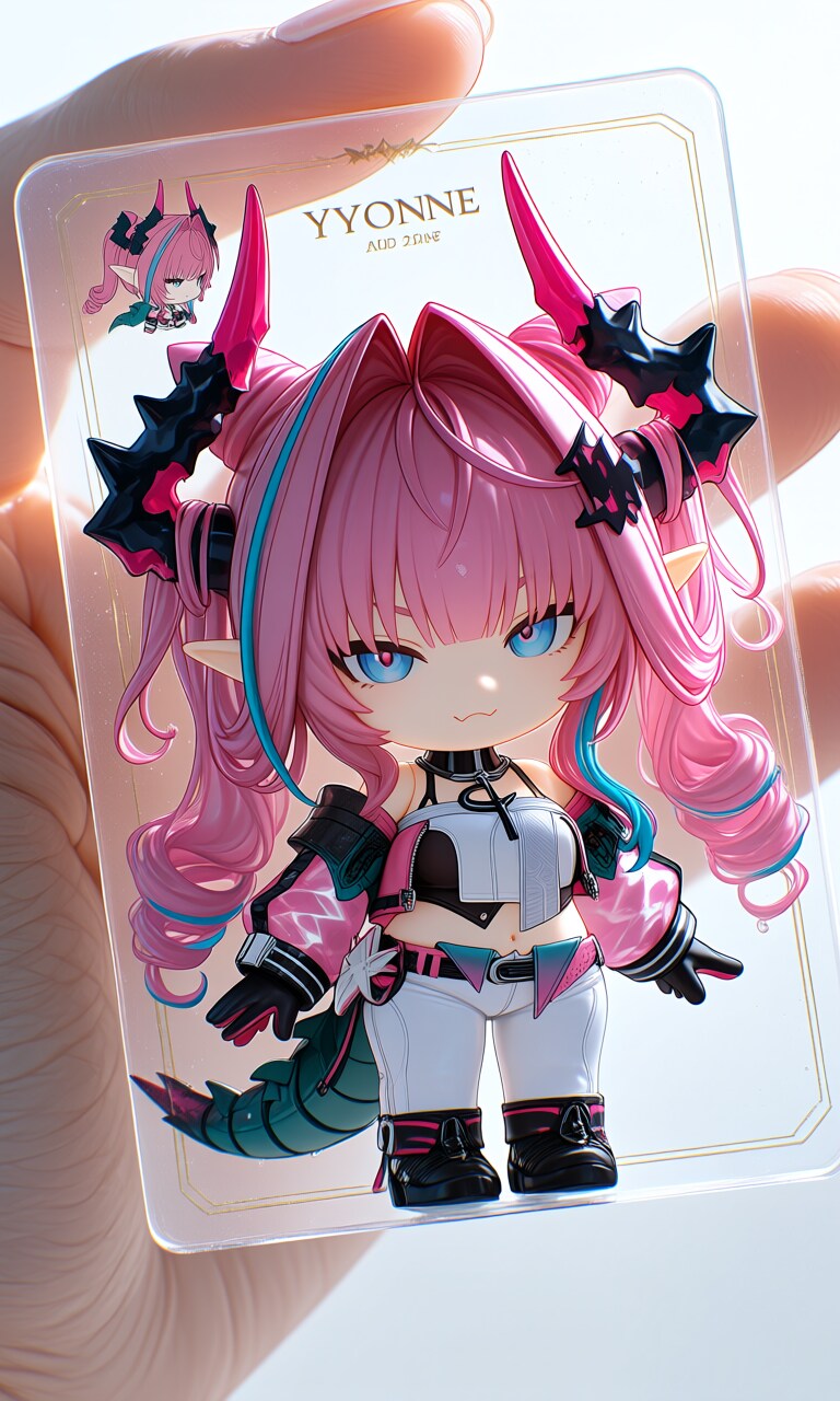 イヴォンヌ\アークナイツ：エンドフィールド )アクリルドールフィギュア | の人気AIイラスト・グラビア