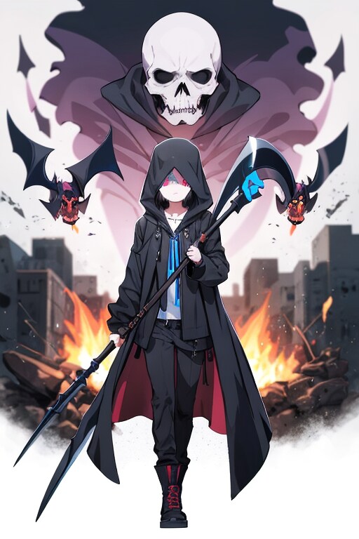 死神の鎌 | の人気AIイラスト・グラビア