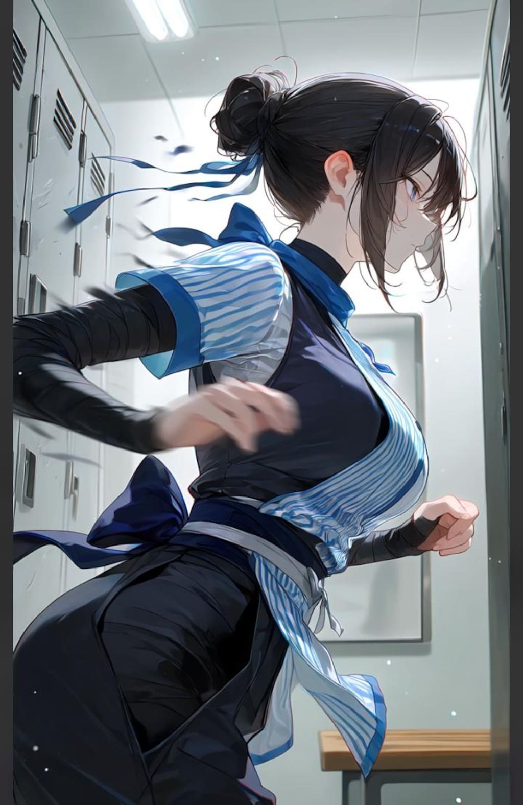 女忍者シリーズ🥷　　　　　　　　　　　　　　　　　　　　　　　忍法！高速着替えの術！！