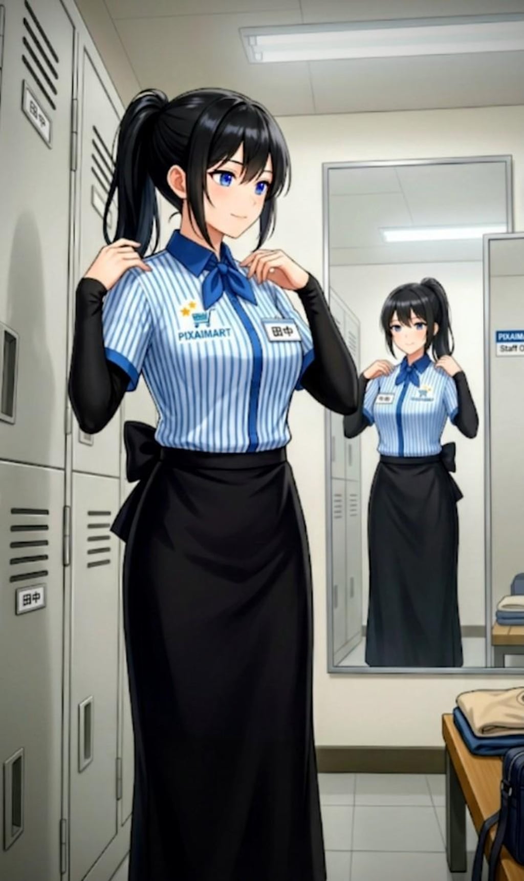 女忍者シリーズ🥷　　　　　　　　　　　　　　　　　　　　　　　忍法！高速着替えの術！！