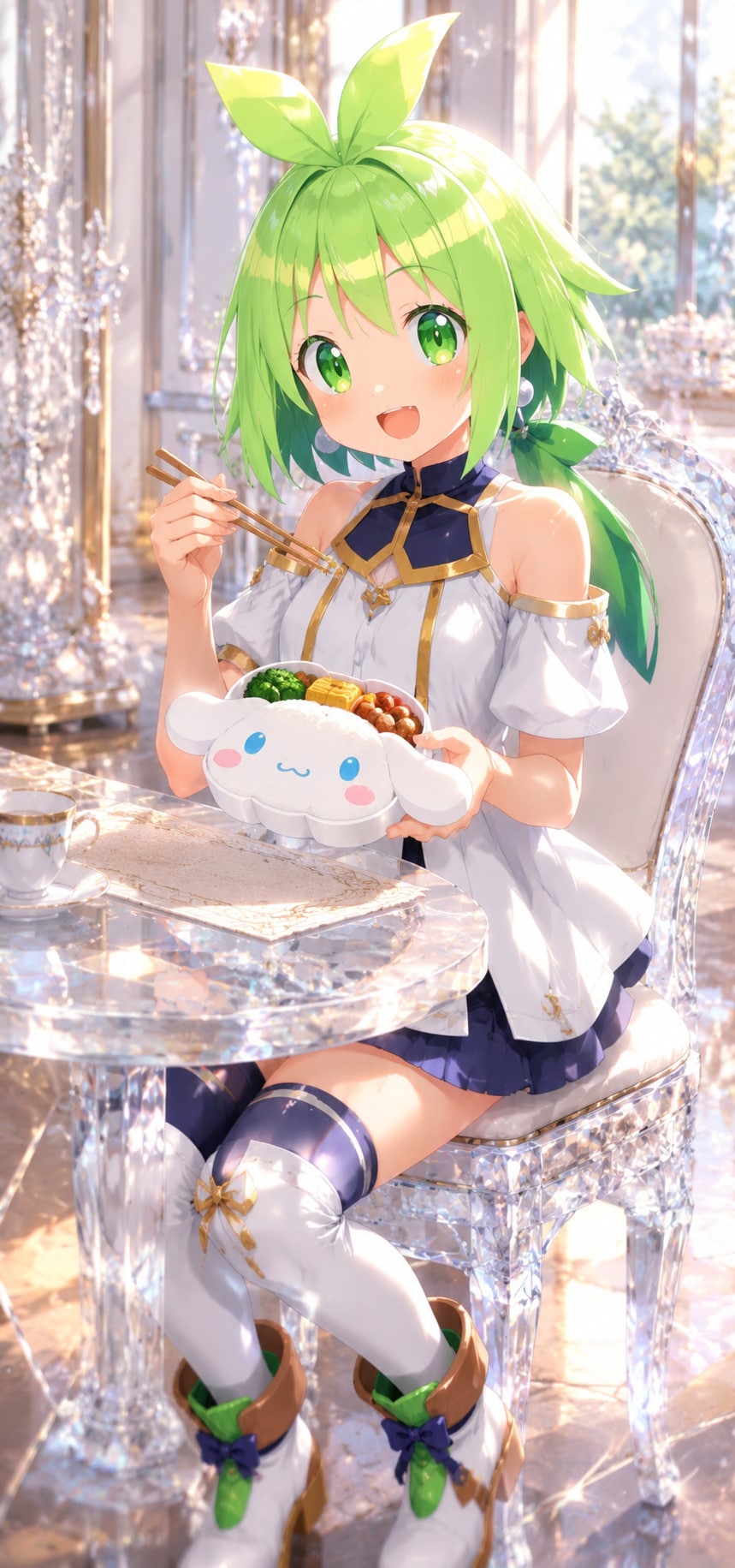 ファントムブレイブ　マローネ　シナモロール弁当