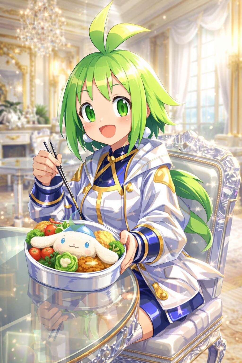 ファントムブレイブ　マローネ　シナモロール弁当