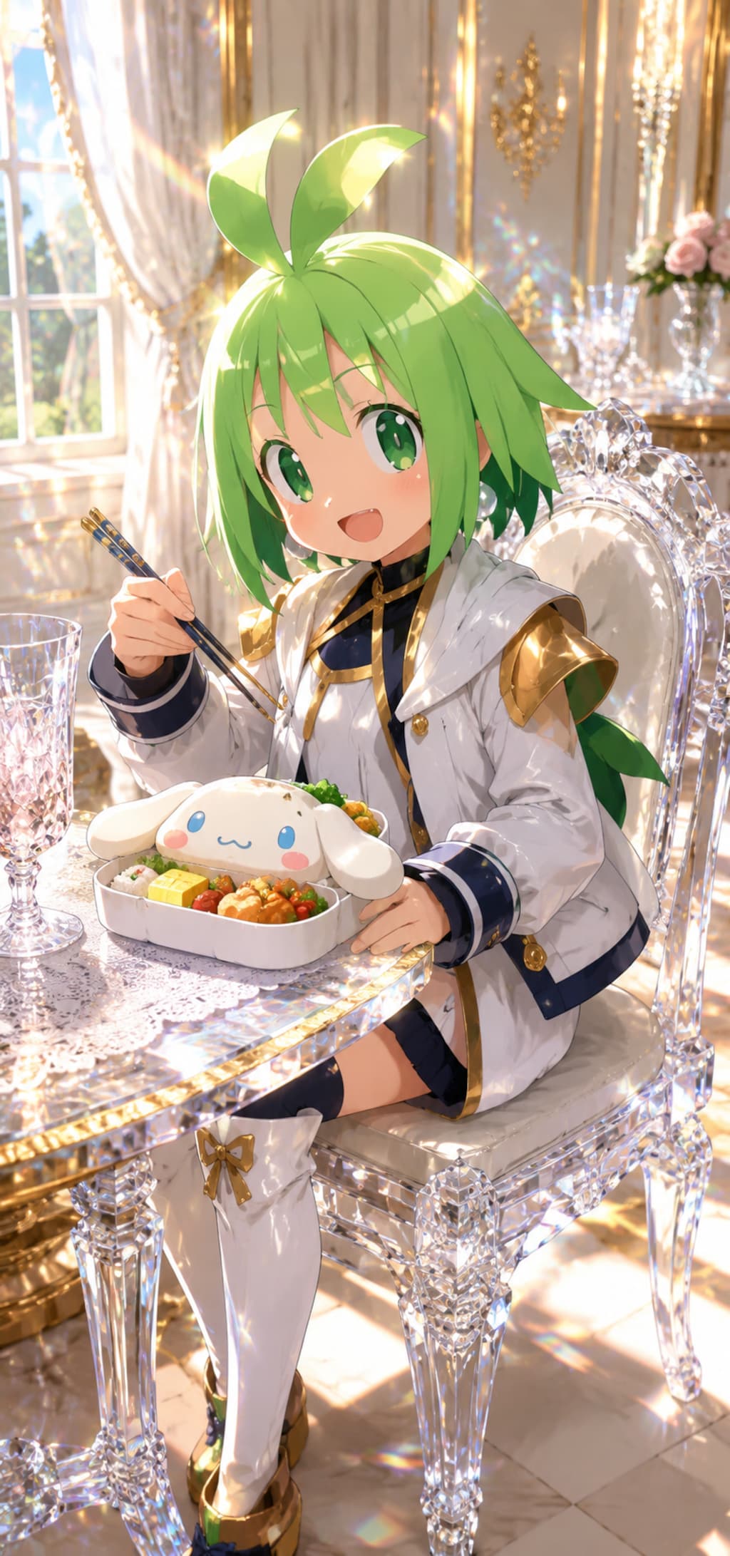 ファントムブレイブ　マローネ　シナモロール弁当