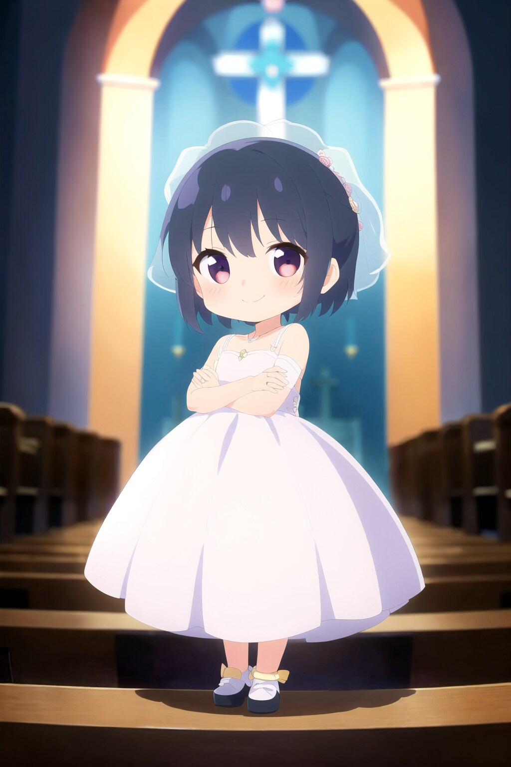 ちびまゆ子ちゃんと結婚式