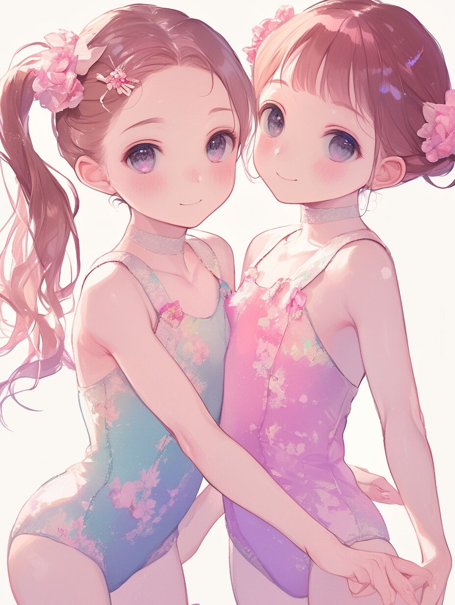 レオタード少女06 | の人気AIイラスト・グラビア