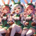 イースターエッグの森バニー村 9枚目