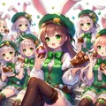 イースターエッグの森バニー村 7枚目
