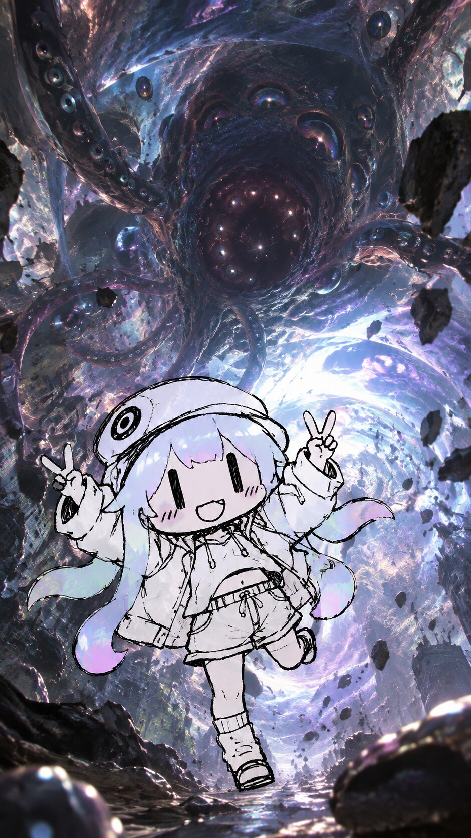楽しいポーズ=ソトースの練習 | の人気AIイラスト・グラビア