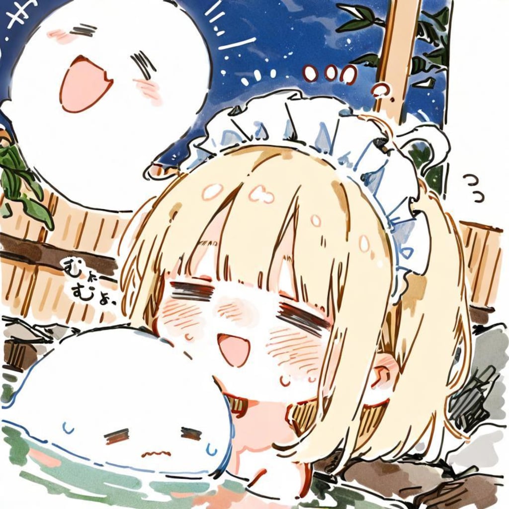 ( -ω-)👻極楽やでぇ…♨️✨✨