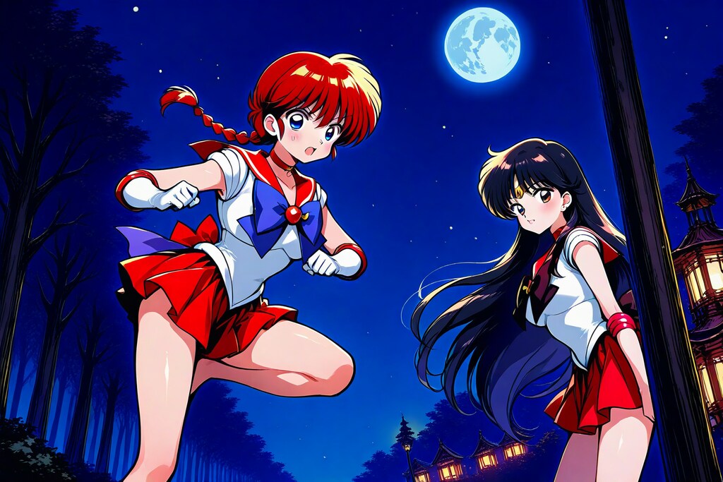 セーラーマーズとらんマーズ