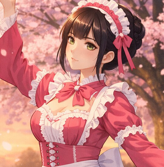 (ほぼ全モデル+α) 桜舞い 8 | の人気AIイラスト・グラビア