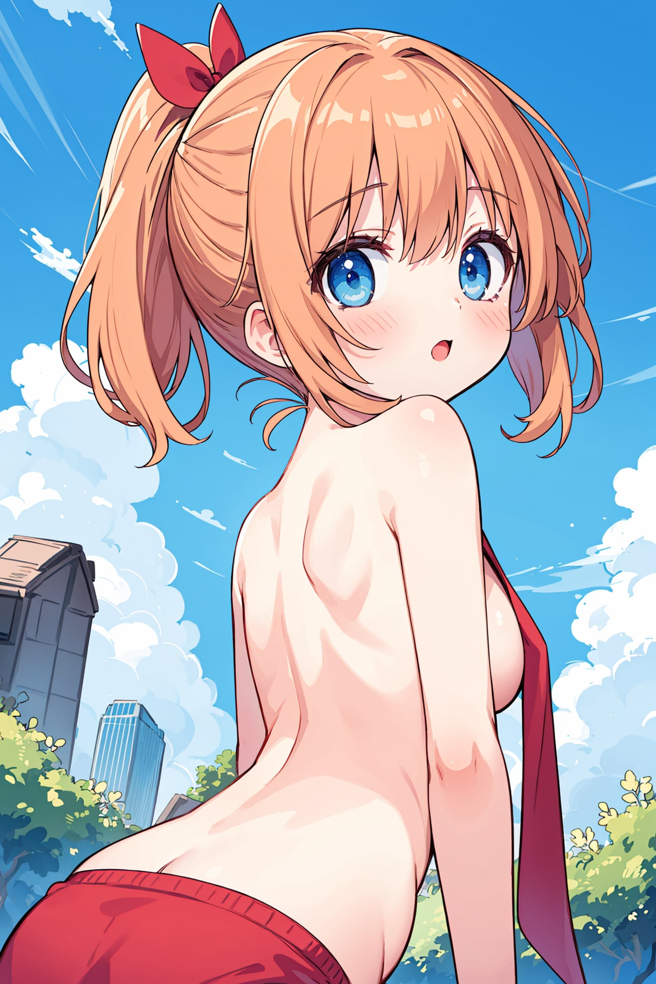 背中美少女(17)
