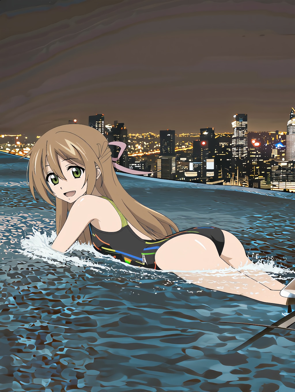 日高ユメミの競泳水着姿詰め合わせ　第4弾