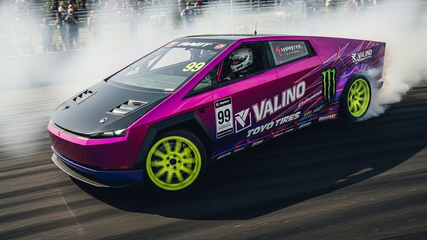 テスラサイバートラックのドリ車 | の人気AIイラスト・グラビア