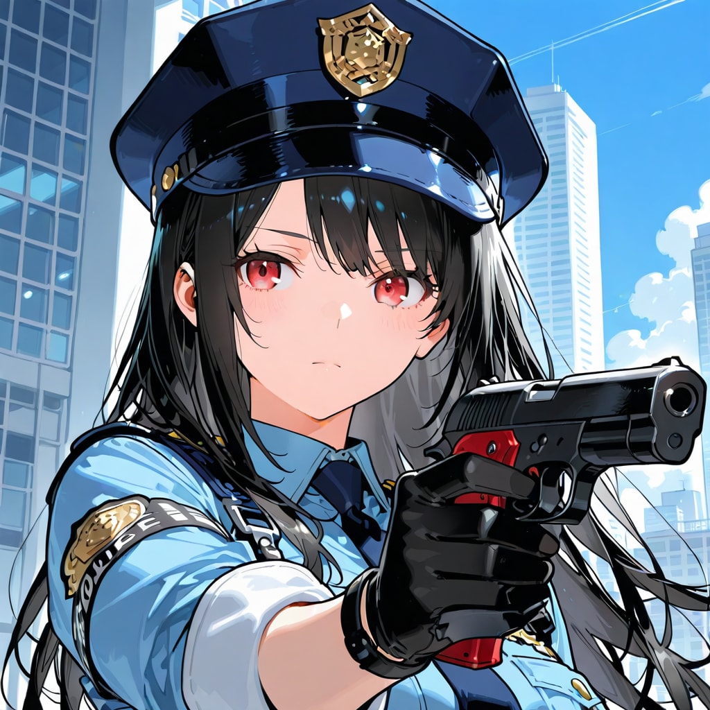 拳銃だ警察官だししょちゃんだ　弾 | の人気AIイラスト・グラビア
