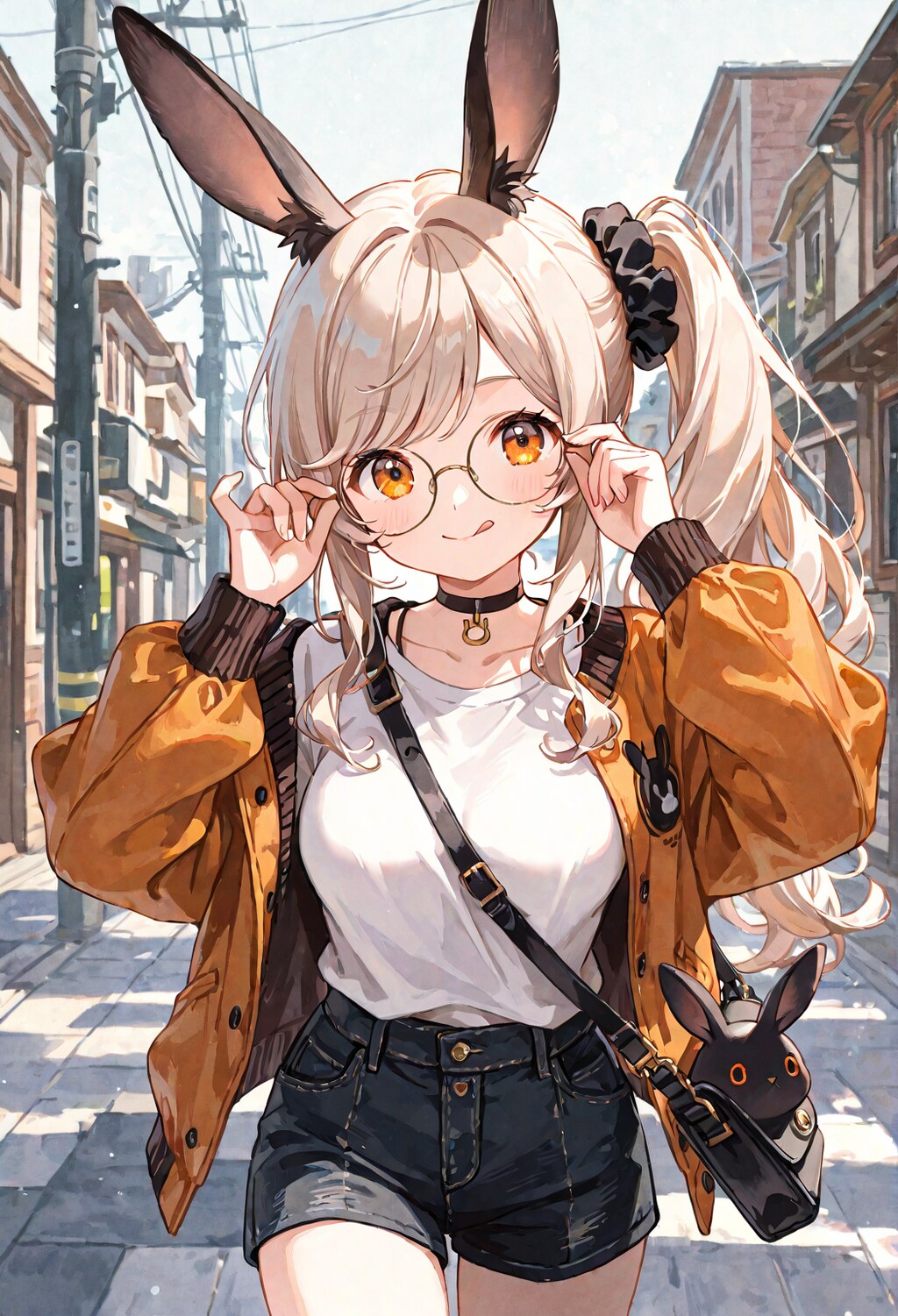 [張り紙見たよ] 眼鏡っ娘な如月ちゃん🐇