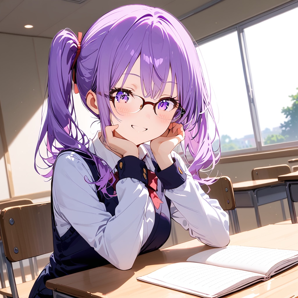 むんちゃんがメガネを付けた！ | の人気AIイラスト・グラビア