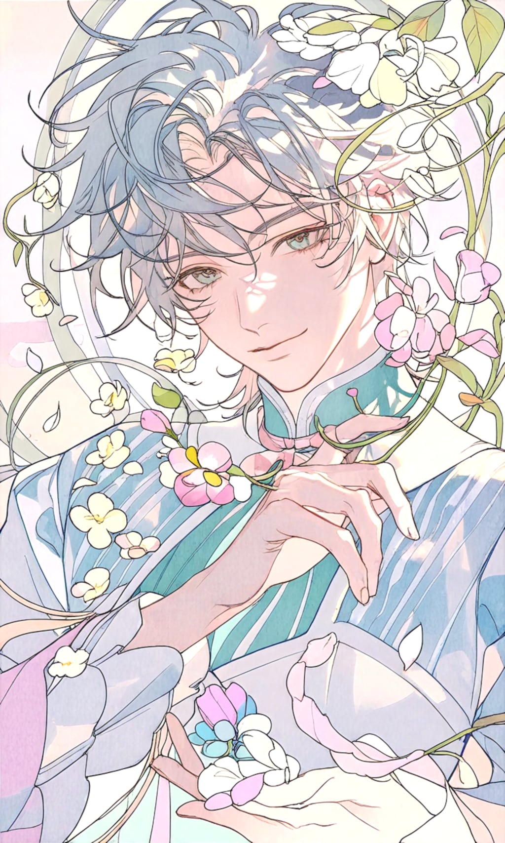 Beautiful Flower Boy