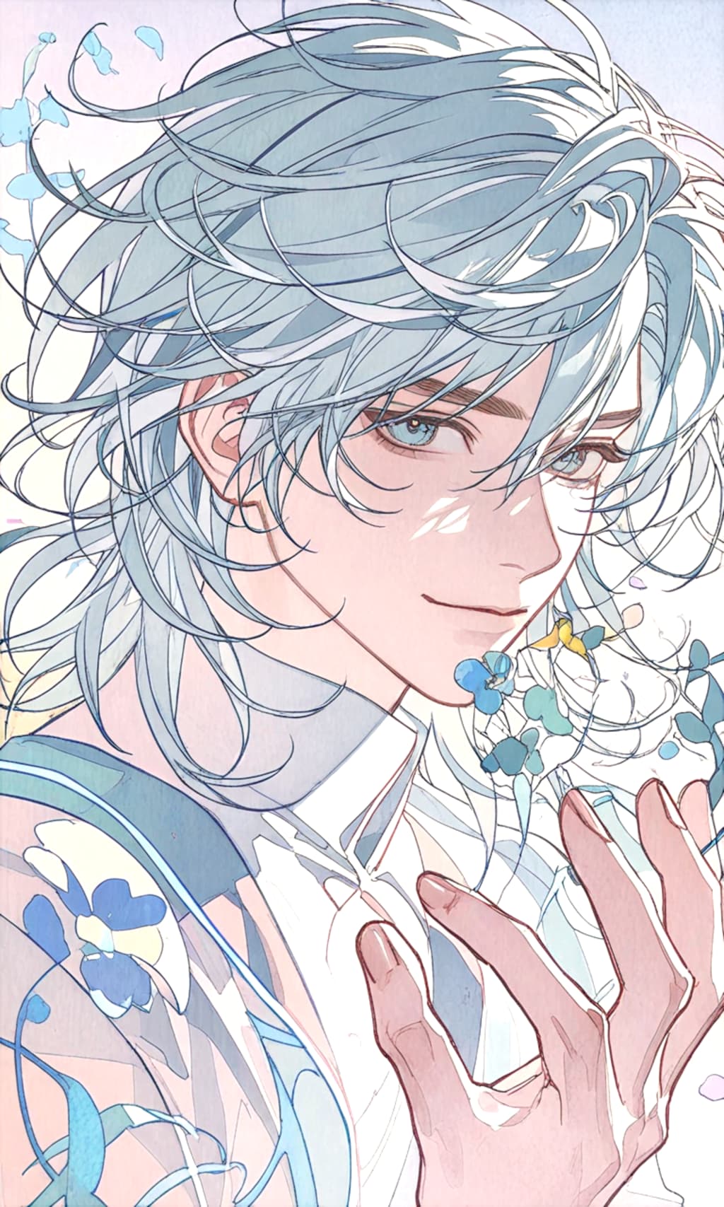 Beautiful Flower Boy