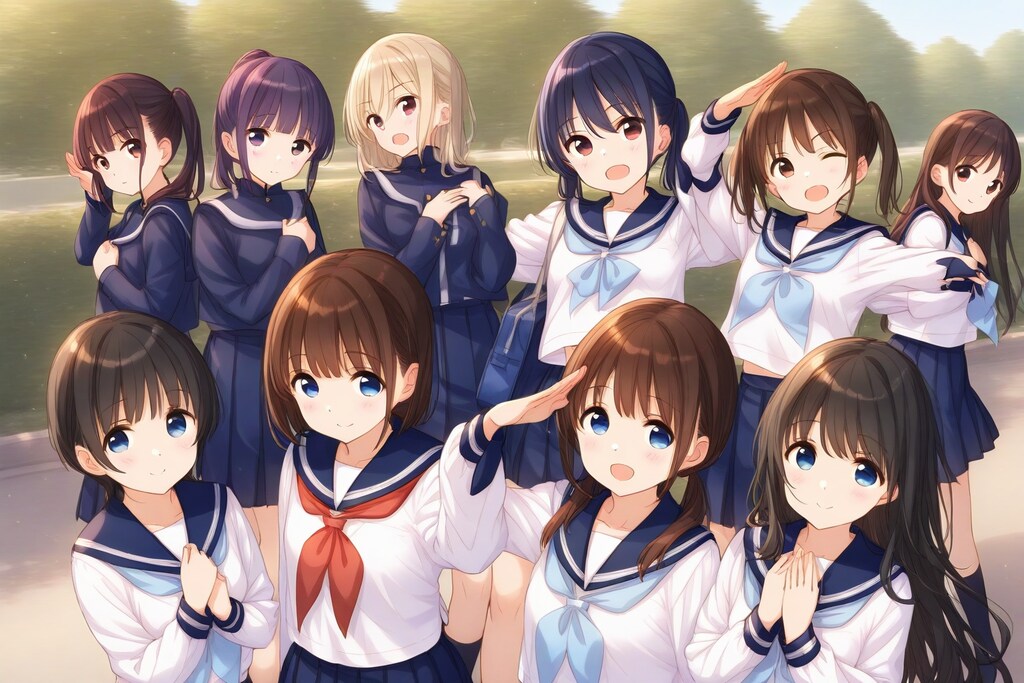 広場に集う、美しき旋律