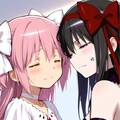 悪魔ほむらをなだめるアルティメットまどか 3枚目