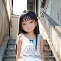 団地の少女　パンチラ 5枚目