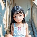 団地の少女　パンチラ 3枚目