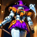 ガンダム　ハロウィン　魔女衣装 3枚目
