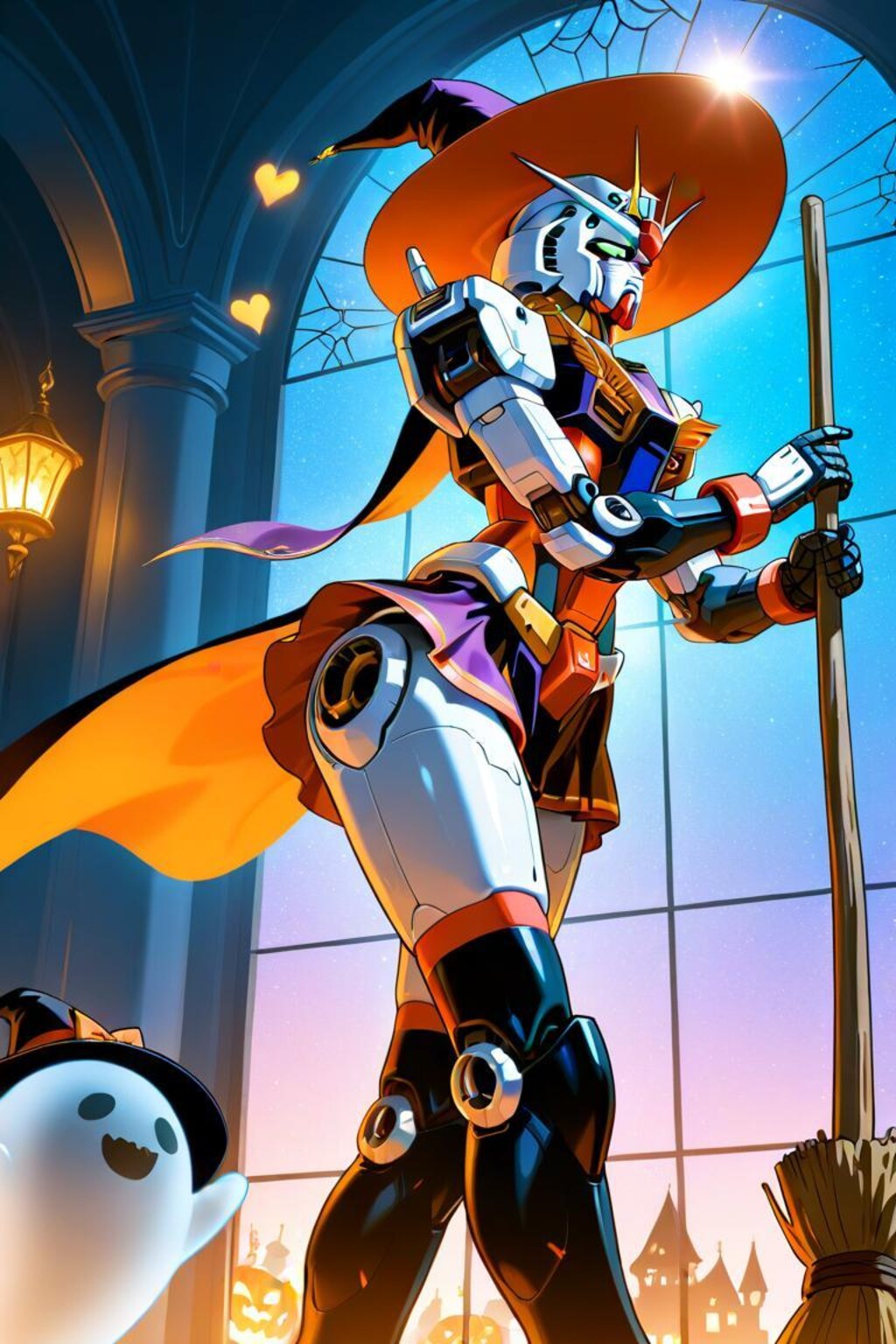 ガンダム　ハロウィン　魔女衣装