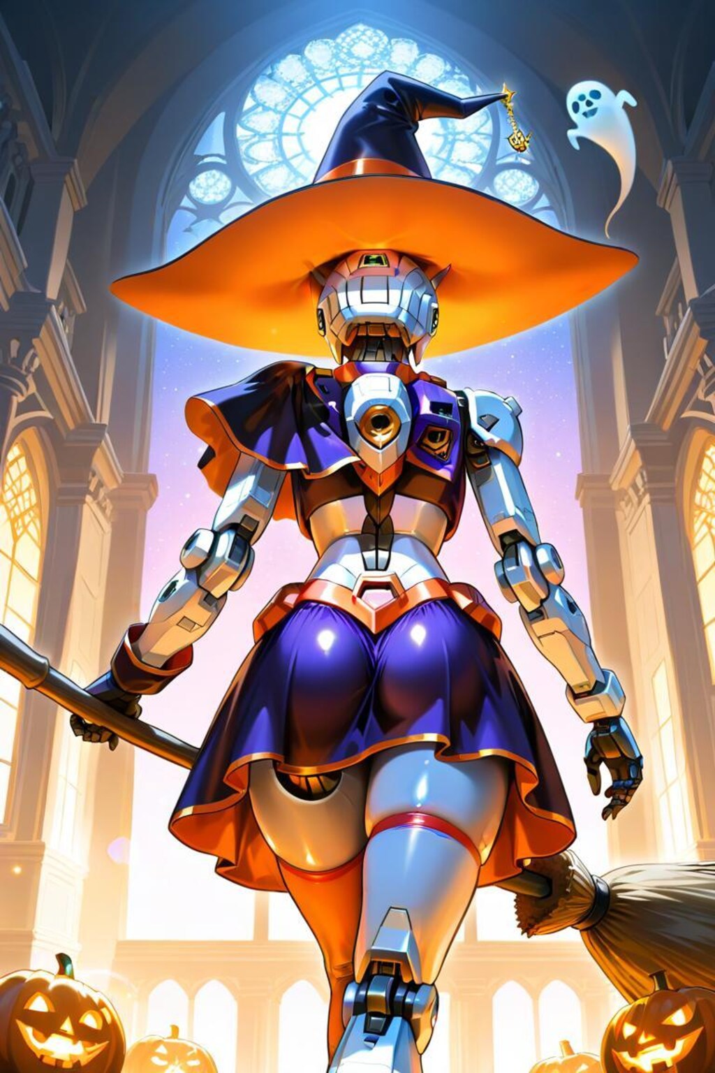 ガンダム　ハロウィン　魔女衣装