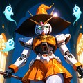 ガンダム　ハロウィン　魔女衣装 6枚目