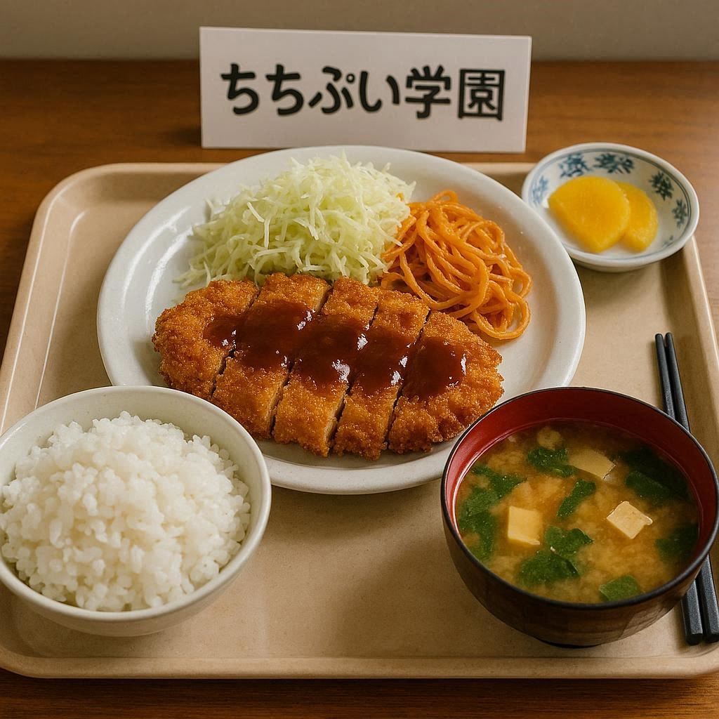 ちちぷい学園定食