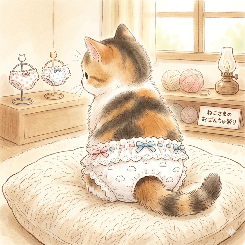 ねこさまのおぱんちゅ