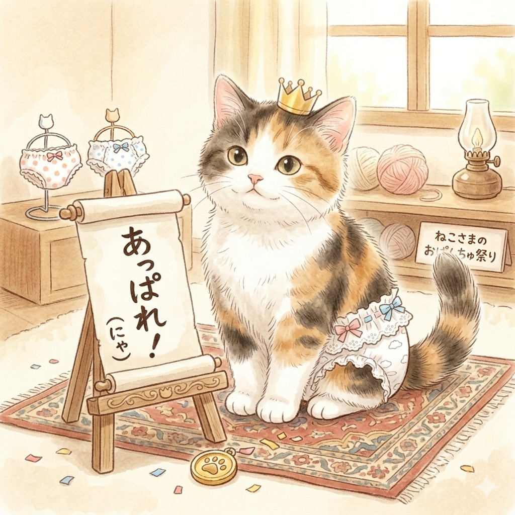 ねこさまのおぱんちゅ
