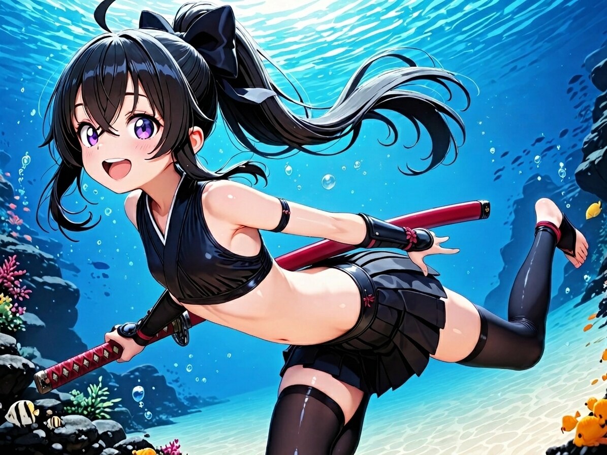 海中クノイチ