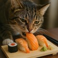 寿司の味を覚えた猫 3枚目