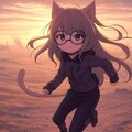 【空欄答え】女の子って(戦場の猫耳)メガネ（といえば赤外線ゴーグルを付けてて最高に反抗作戦してるん）だよね🎵 10枚目