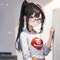 旧華族令嬢の眼鏡っ娘 2枚目