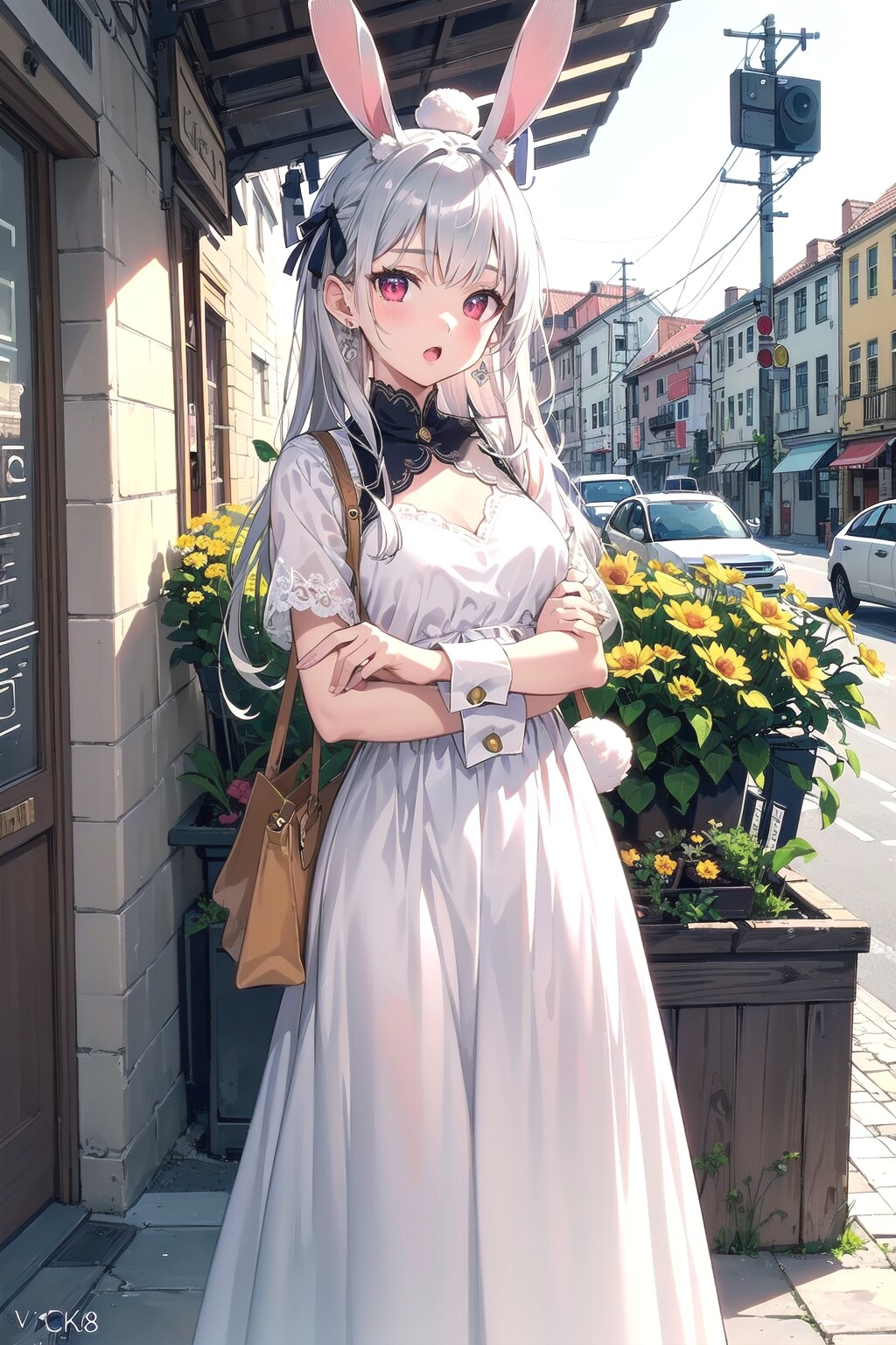 今日はどこに連れて行ってくれるのです❓🐰