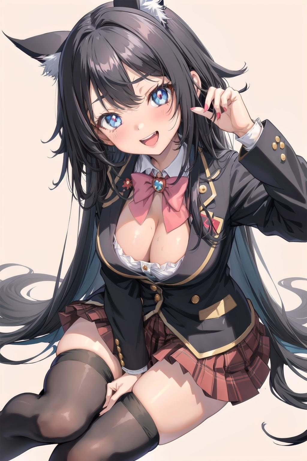 魔法少女　黒髪ver