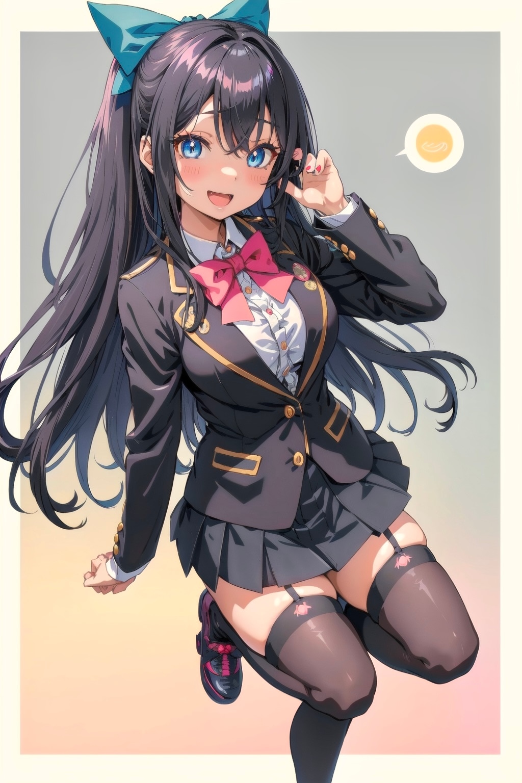 魔法少女　黒髪ver