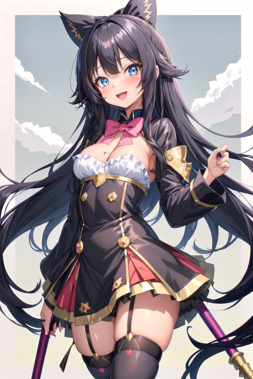 魔法少女　黒髪ver