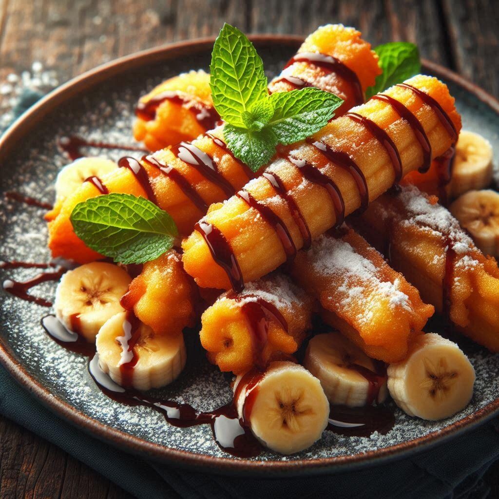 バナナの天ぷら