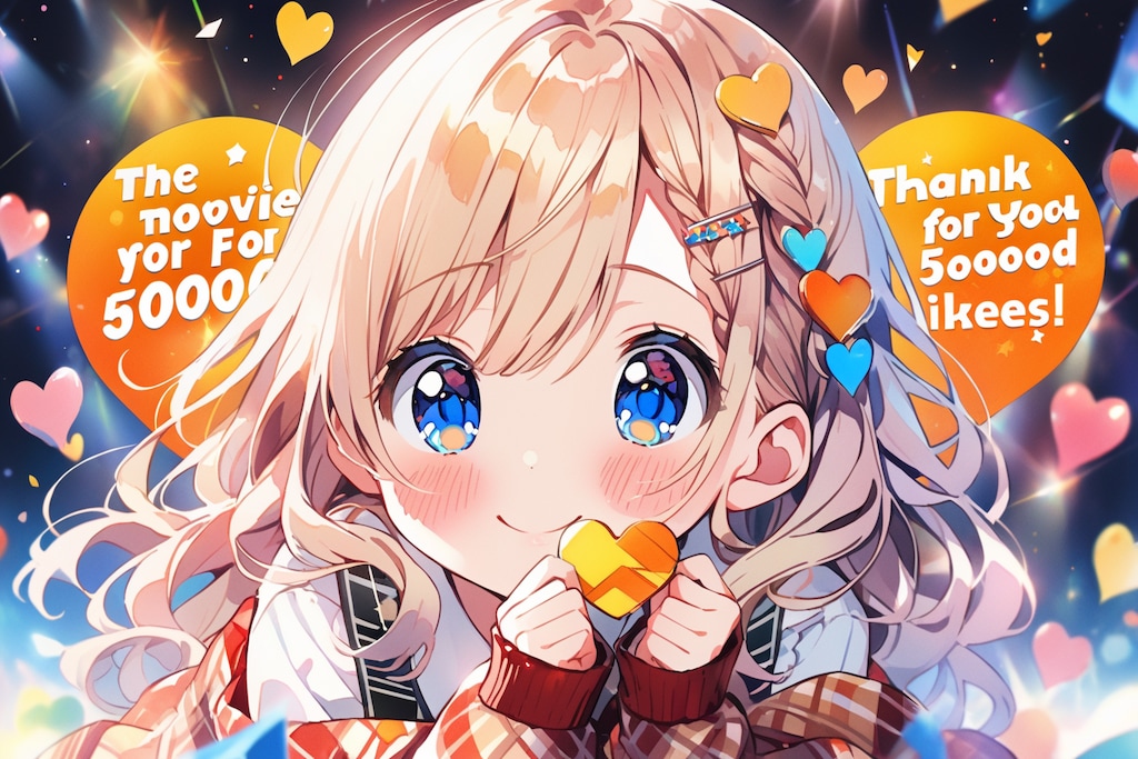 50,000いいね💗ありがとうございます