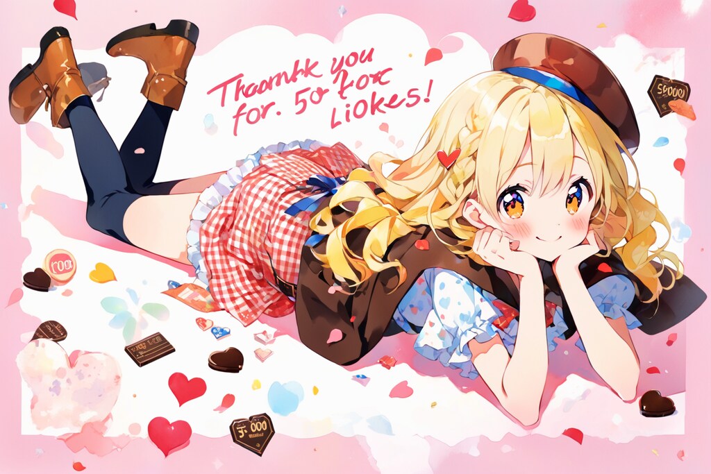 50,000いいね💗ありがとうございます