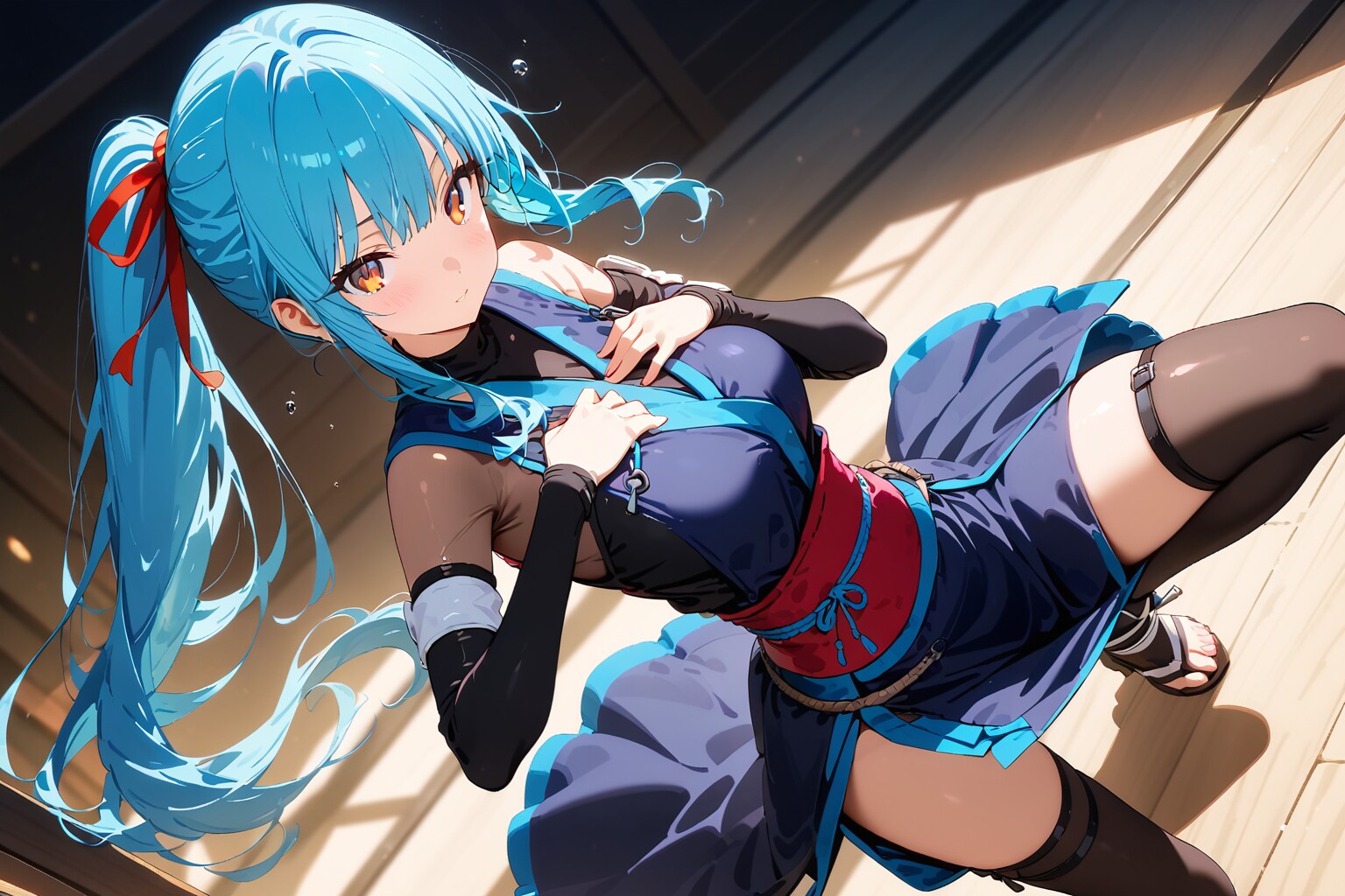 異世界の女忍者さん（HALO） | の人気AIイラスト・グラビア