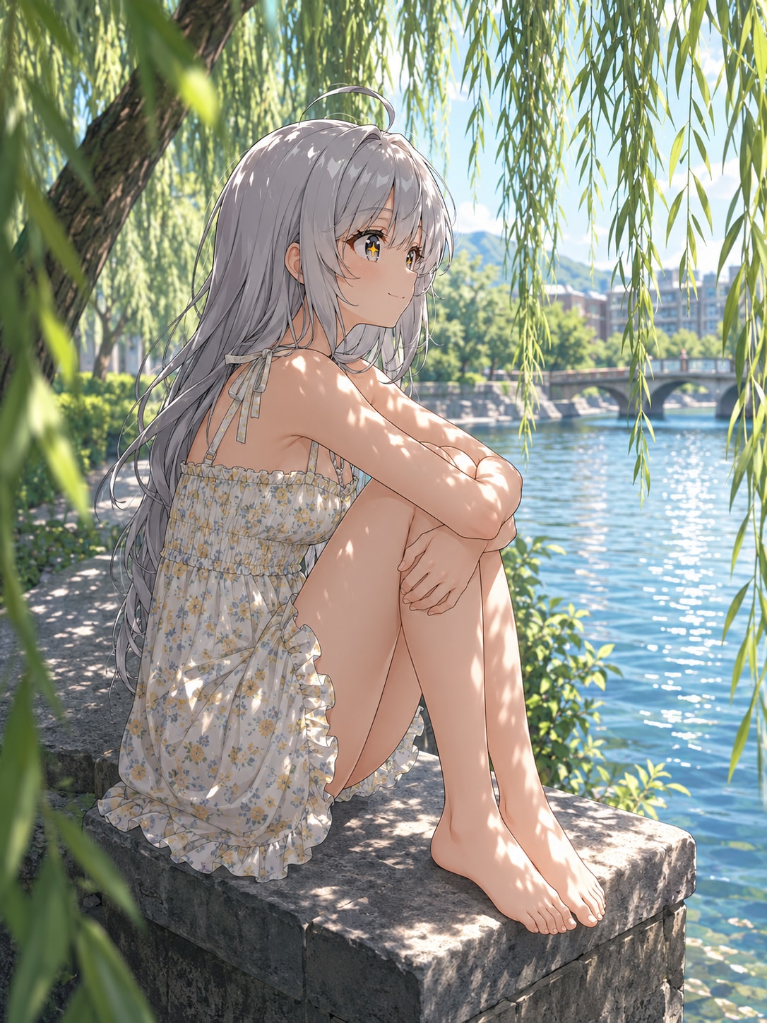 柳の河畔
